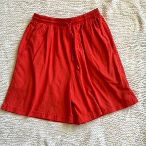 Fresh Produce cotton knit shorts M EUC